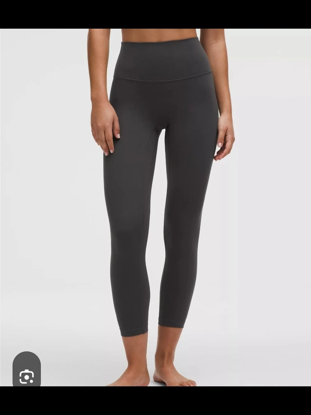 lululemon athletica High-Rise Charcoal Capri Leggings